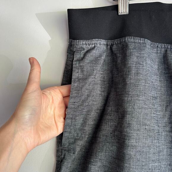 PrAna Vaha Balance Pant Mens XXL Gray Hemp Drawstring Pockets Straight Leg - Picture 8 of 12